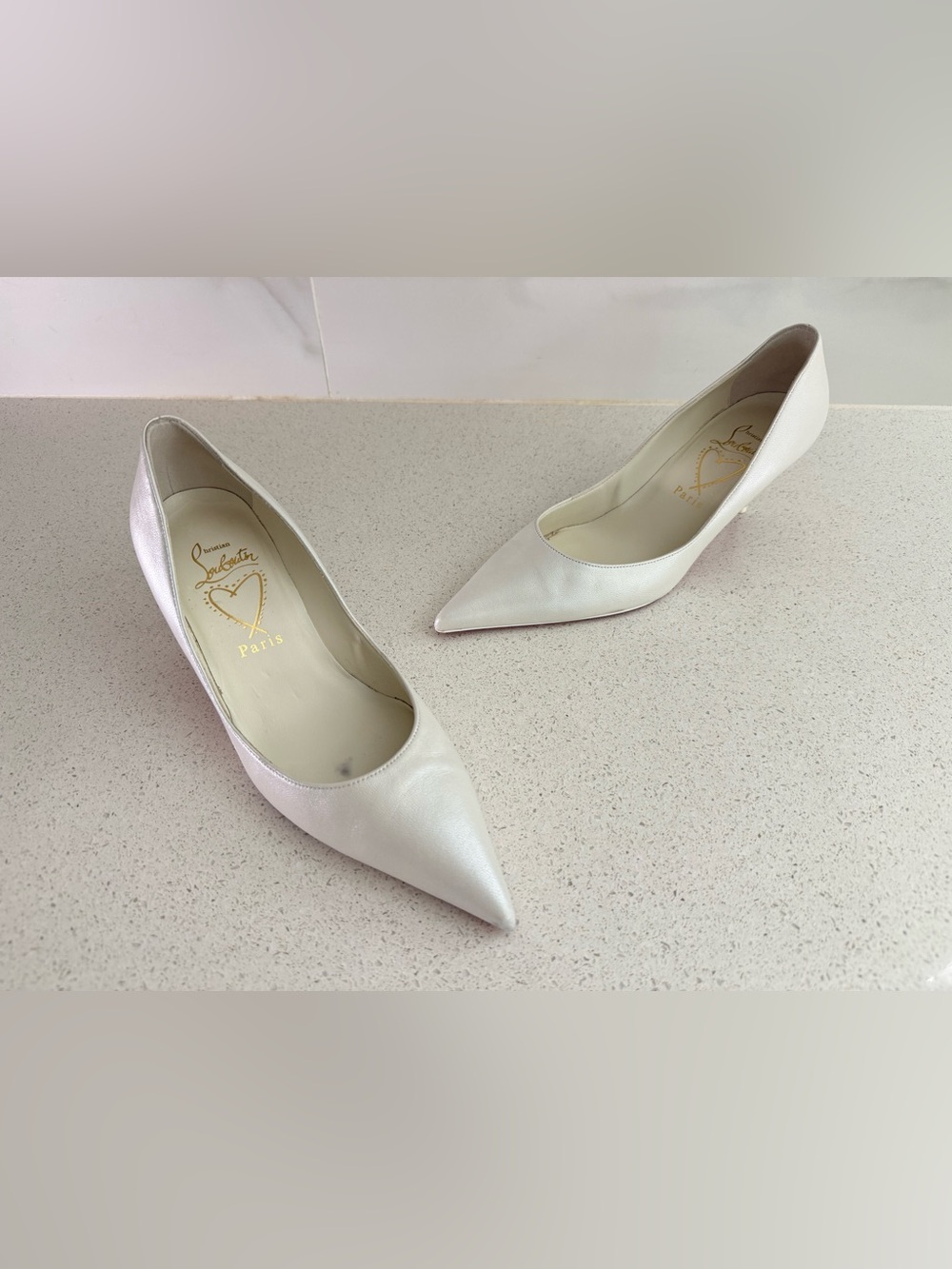 Christian Louboutin Miss Z Pointed Toe pump EU 37 US 7 - Picture 6 of 13